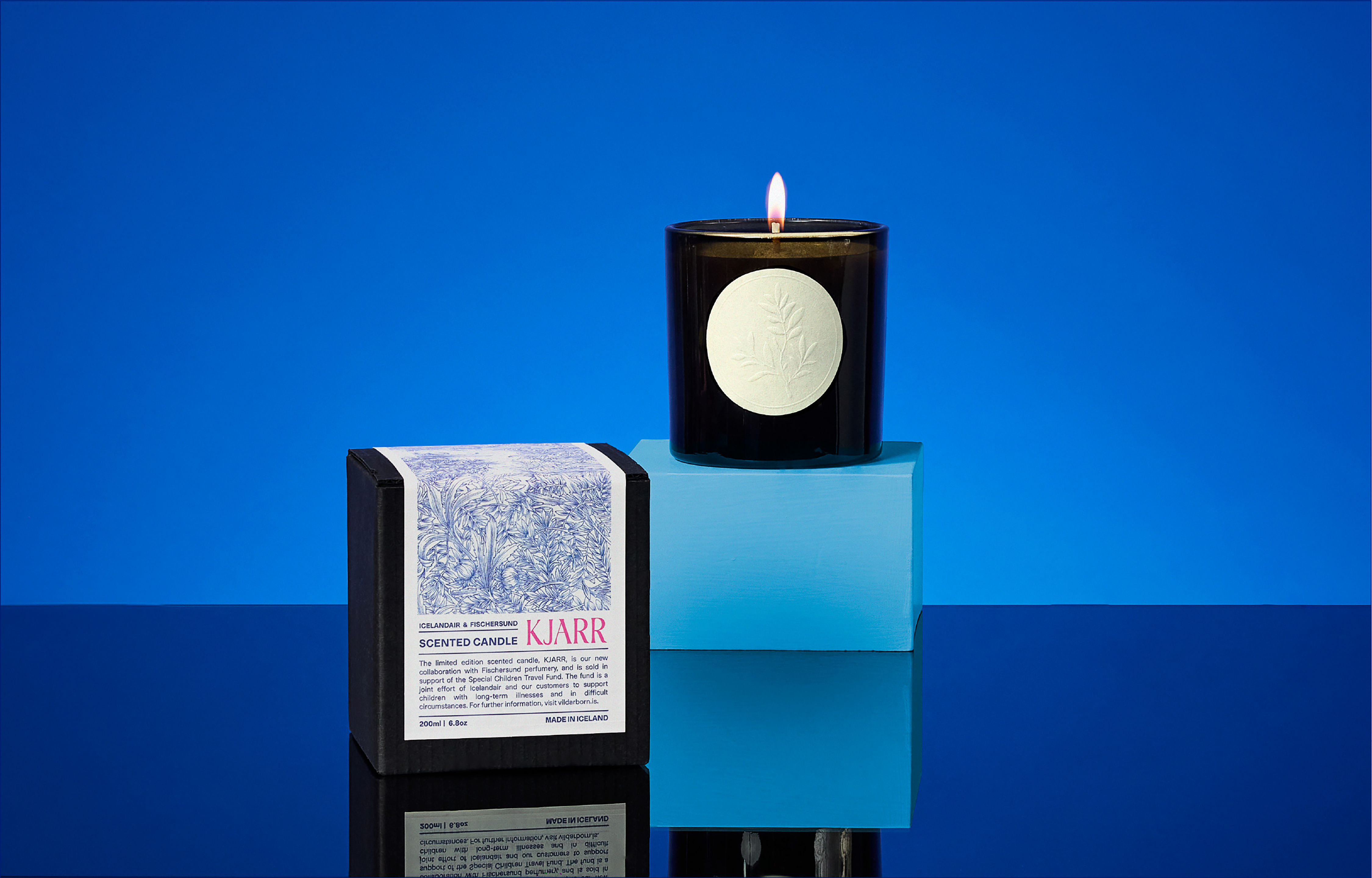 Kjarr – Scented candles for the Special Children Travel Fund